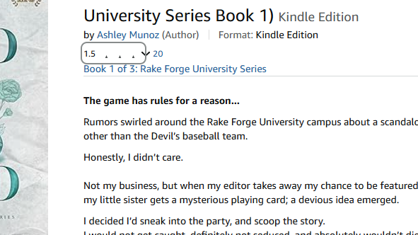 Rake Forge University (Book 1) before promotion
